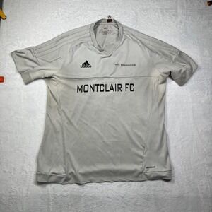 Adidas Jersey Mens XL Gray Climacool Montclair FC Soccer Club MFC Redwoods #21